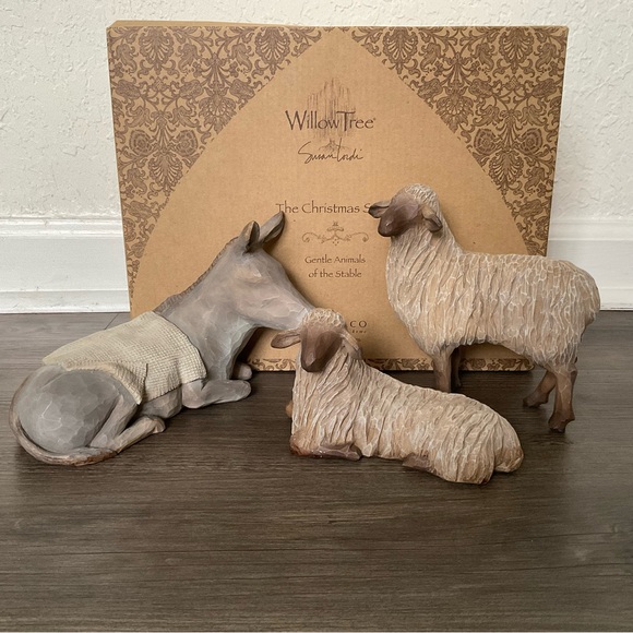 Willow Tree The Christmas Story Gentle Animals Demdaco Susan Lordi - Picture 1 of 7